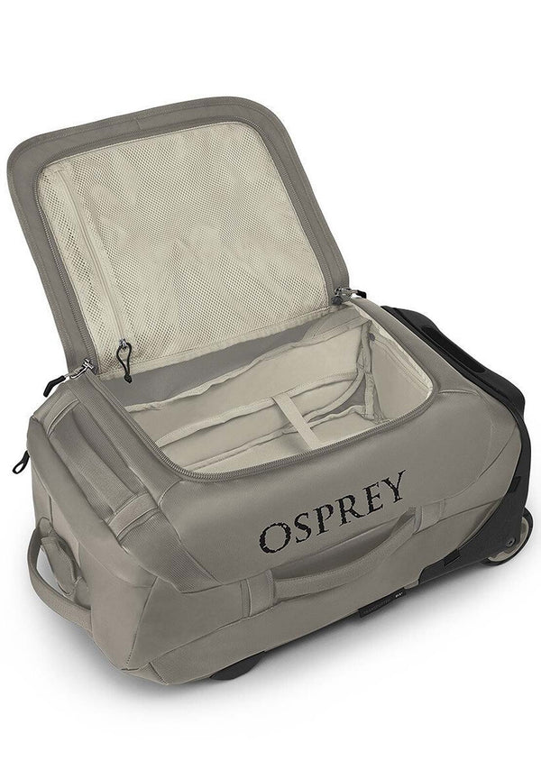 Test : Rolling TRANSPORTER 40 Osprey, la valise à roulettes tout