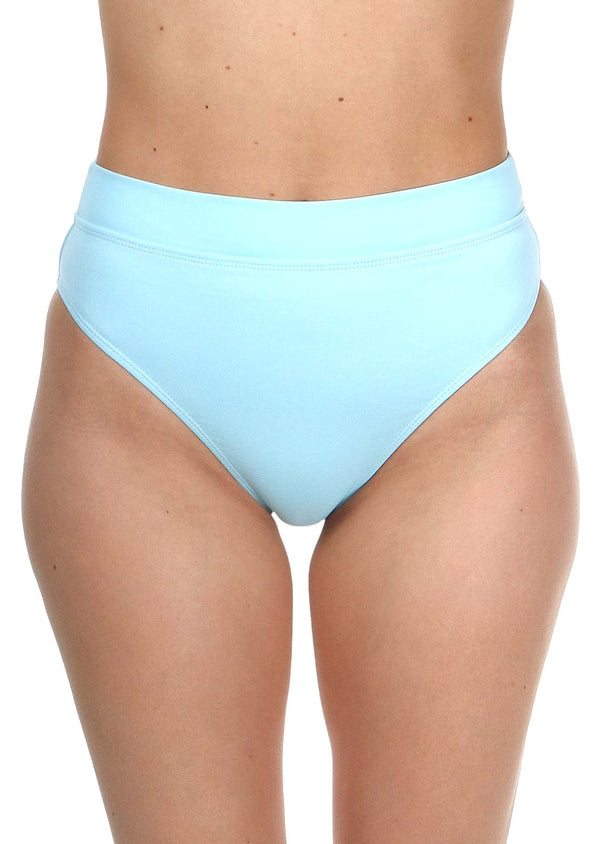 Genevieve ribbed high-rise cheeky bottom, NANA THE BRAND, Shop High Waist swimsuit  bottoms online