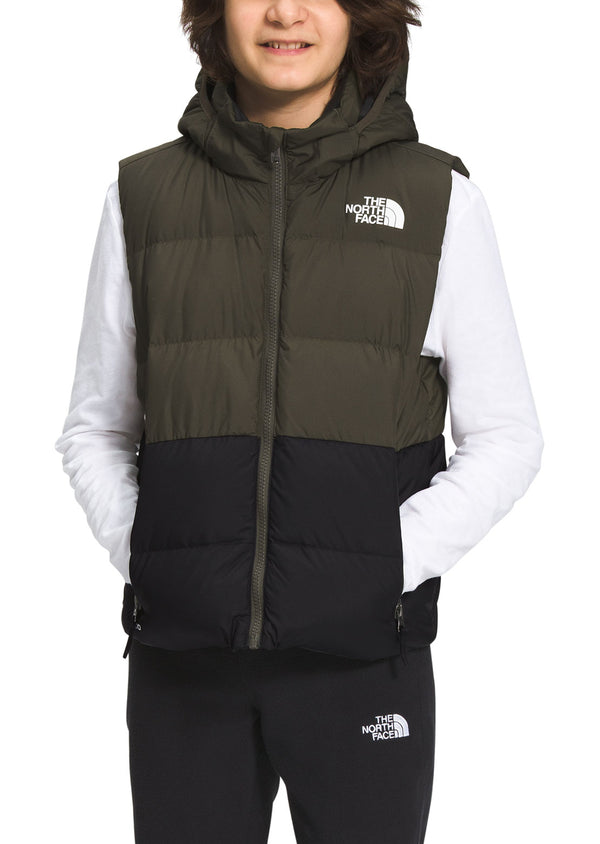 U3-18 THE NORTH FACE PrinTed Down vest-