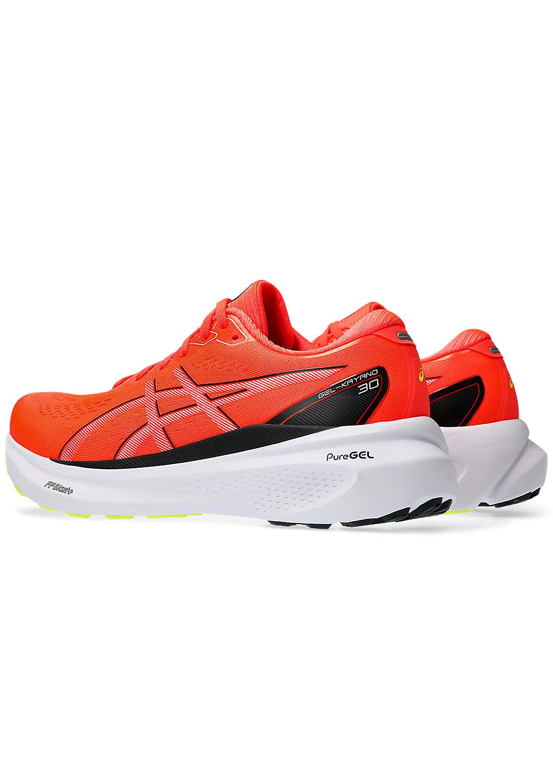 Asics Men&#39;s Gel-Kayano 30 Running Shoes Sunrise Red/Black