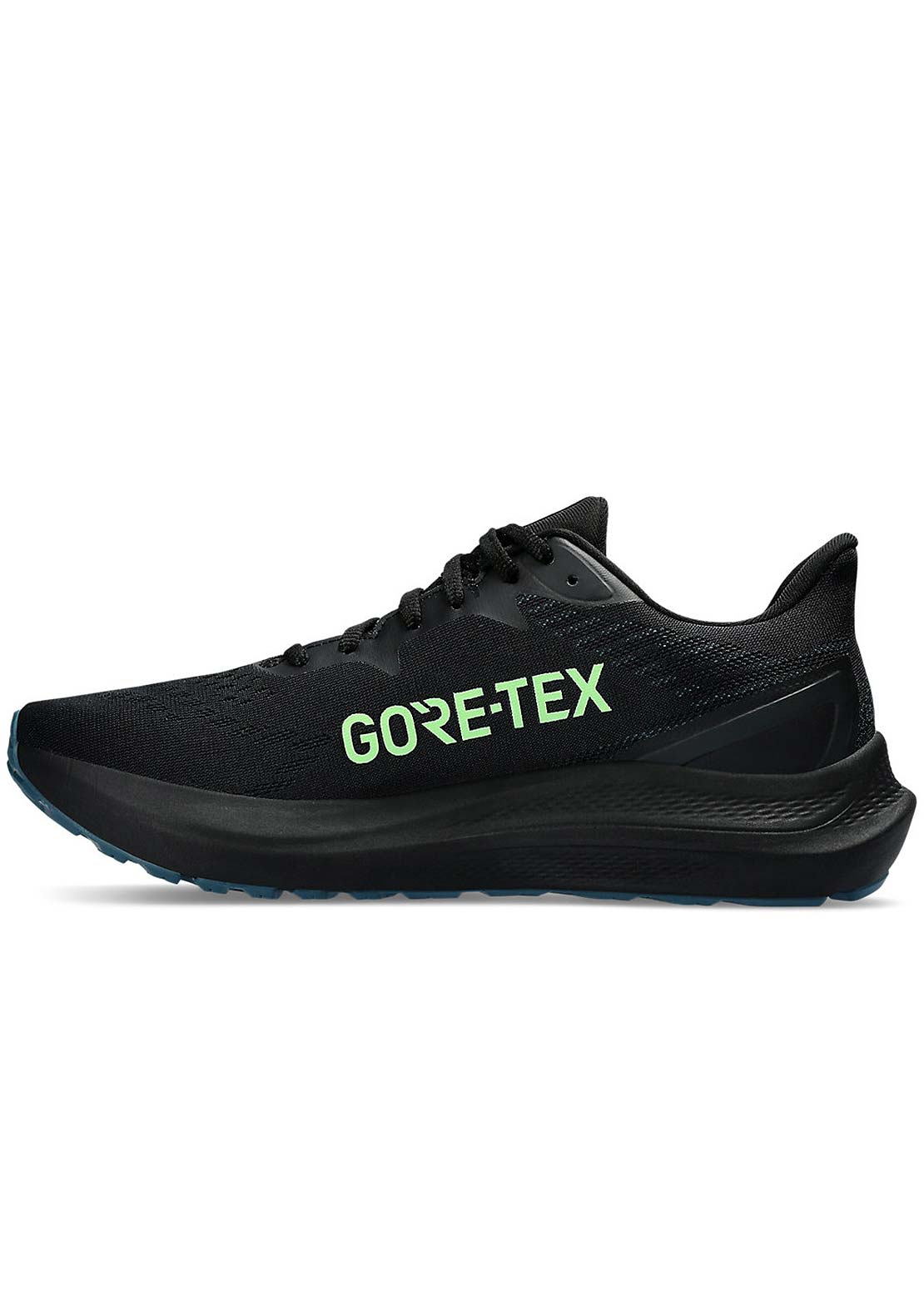 Asics Men&#39;s Gt-2000 12 Gore-Tex Running Shoes Black/Illuminate Green
