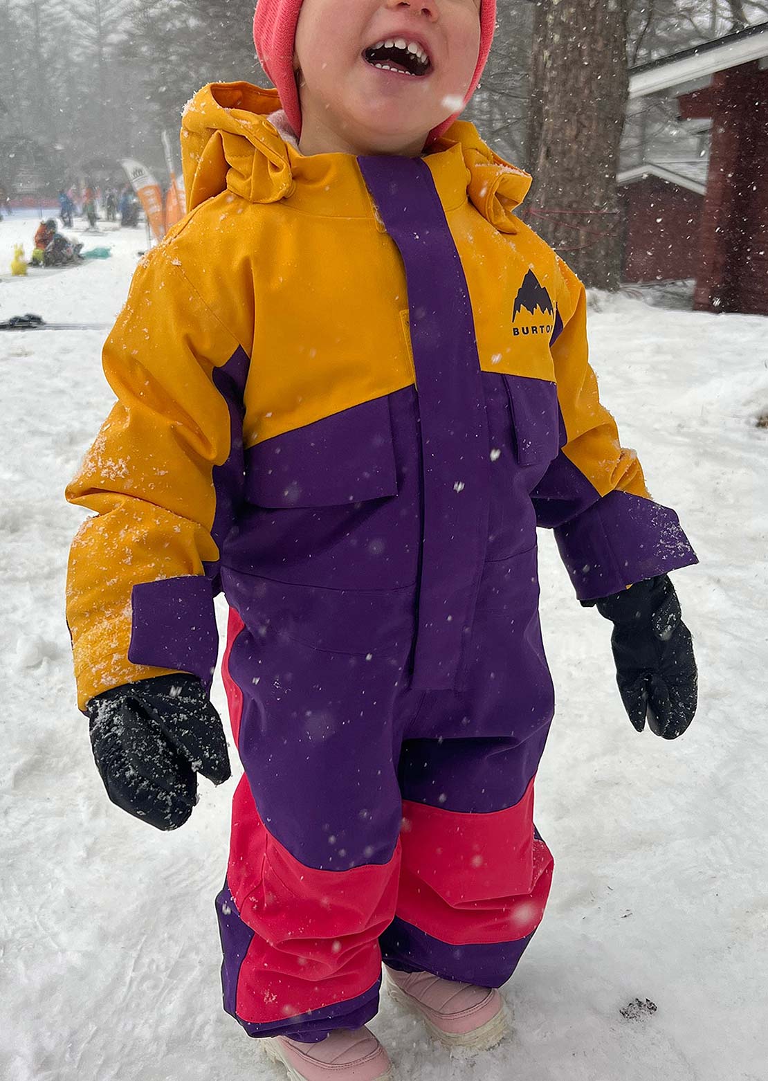 Burton Toddler 2L One Piece Goldenrod/Imperial Purple