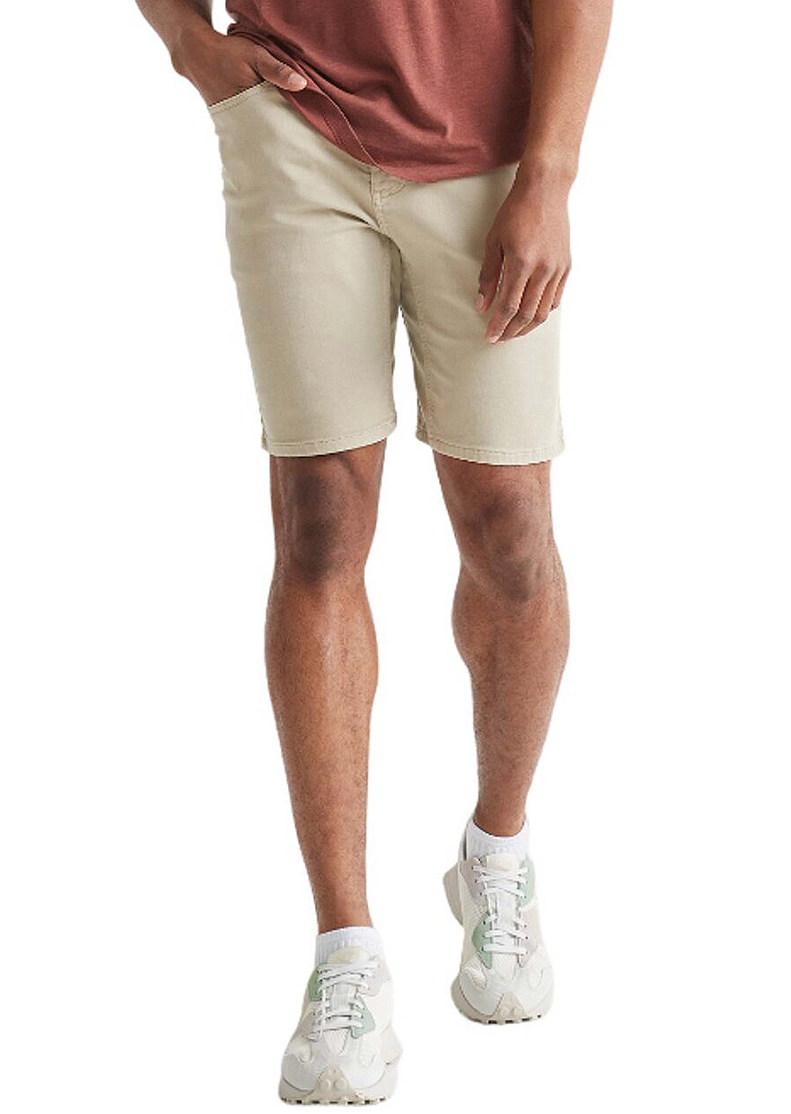 DUER Men&#39;s No Sweat Slim Shorts Linen