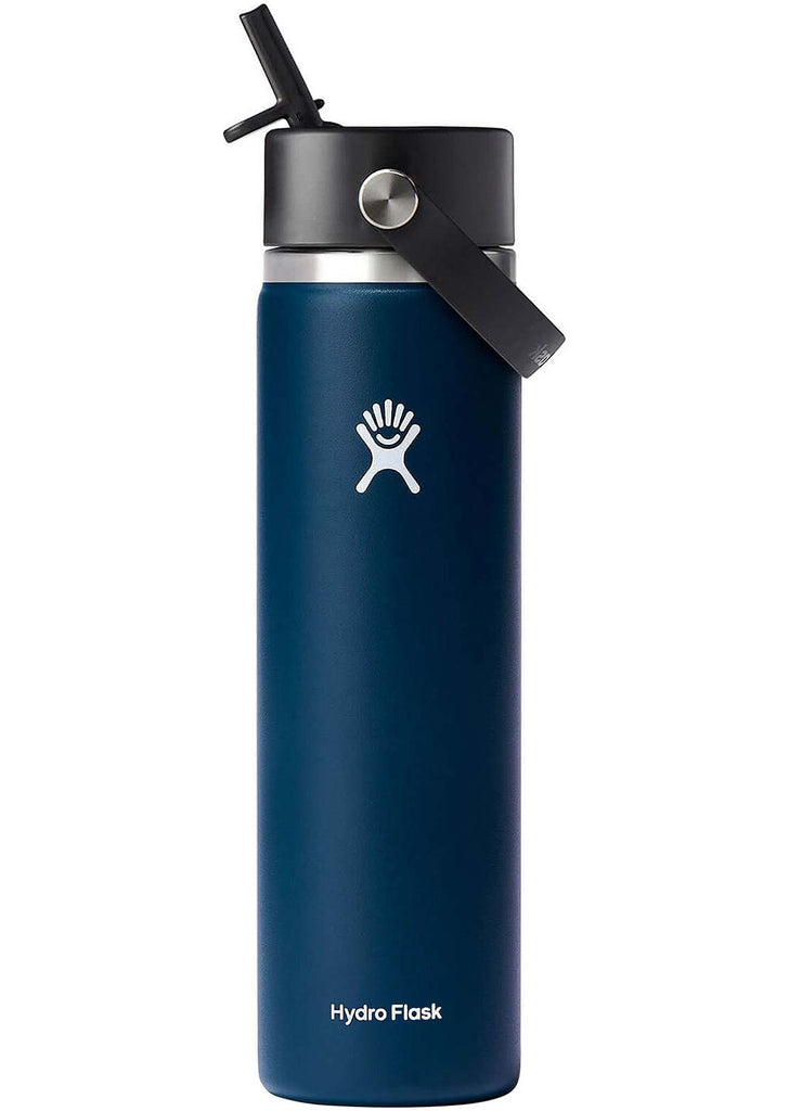 Hydro Flask 32 oz. Wide Mouth Bottle with Flex Straw Cap, Indigo