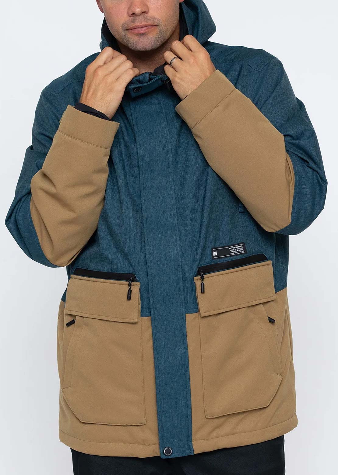 L1 Men&#39;s Legacy Jacket Abyss/Dull Gold