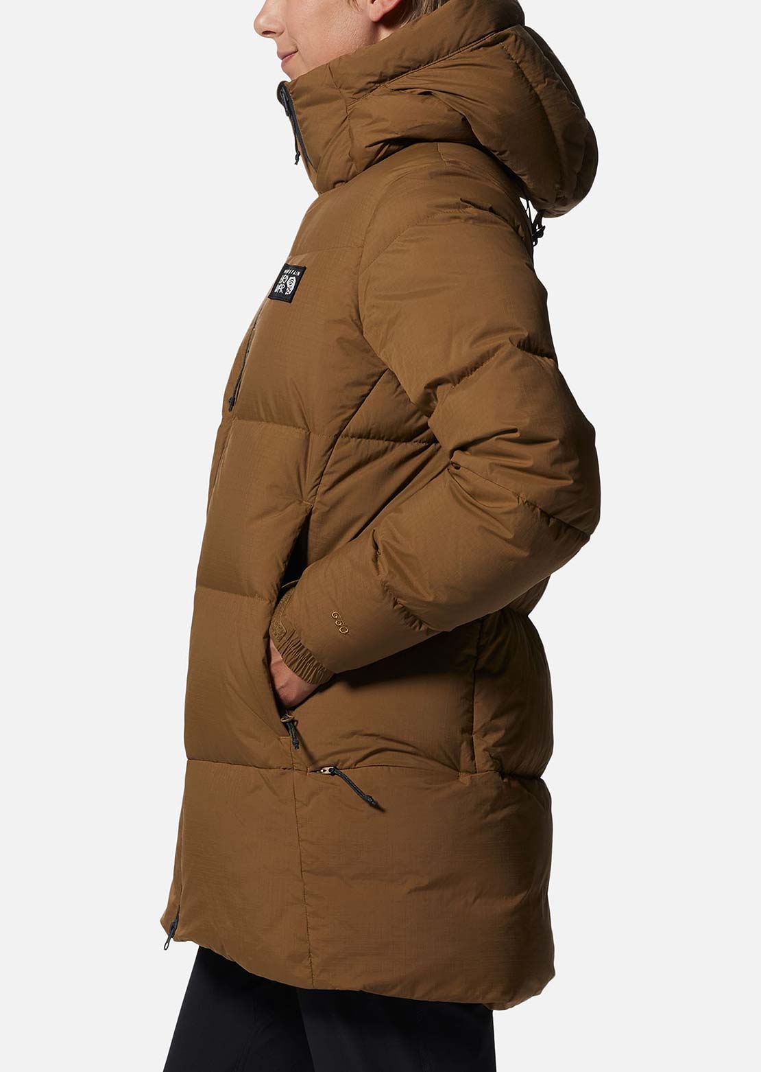 Mountain Hardwear Brown outlet Parka Puffer.