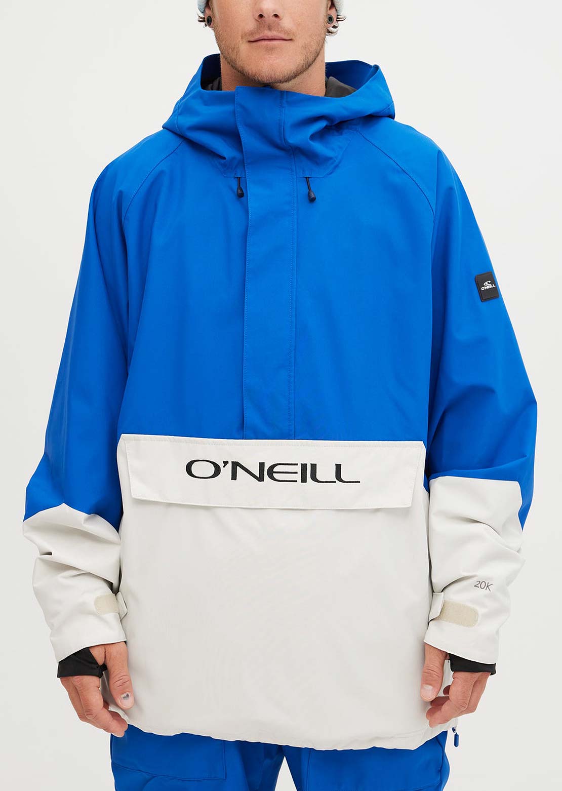 O&#39;Neill Men&#39;s O&#39;riginal Anorak Jacket London Fog Color Block