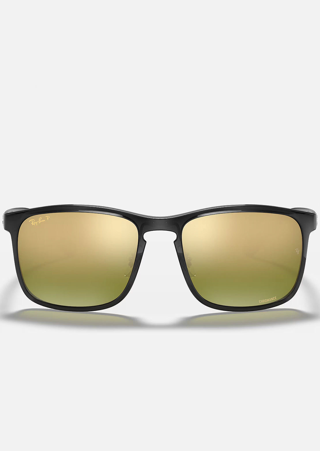 Ray-Ban Chromance RB4264 Sunglasses Grey/Green Mirror Gold Gradient