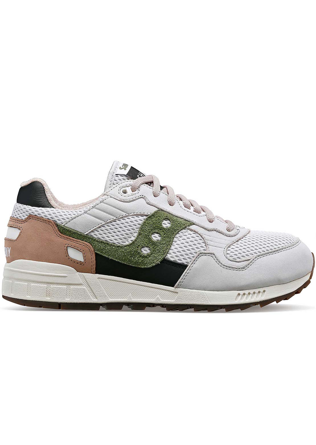 Saucony Unisex Shadow 5000 Shoes Grey/Green