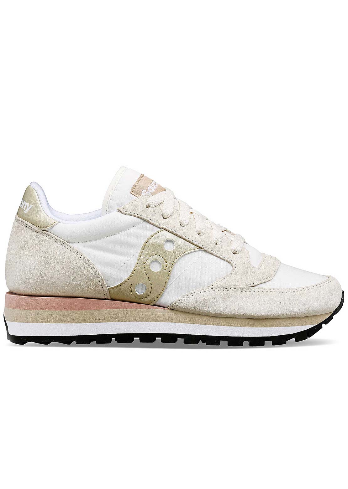 Saucony Women&#39;s Jazz Triple Shoes Light Grey/Gold