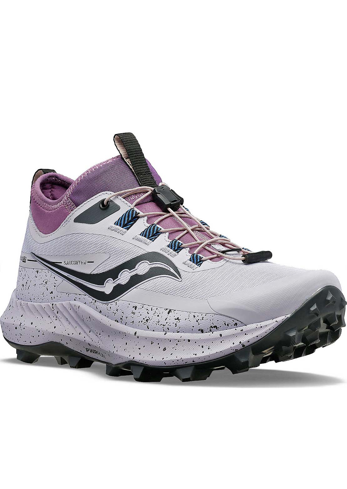 Saucony Women&#39;s Peregrine 13 ST Shoes Mauve/Shadow