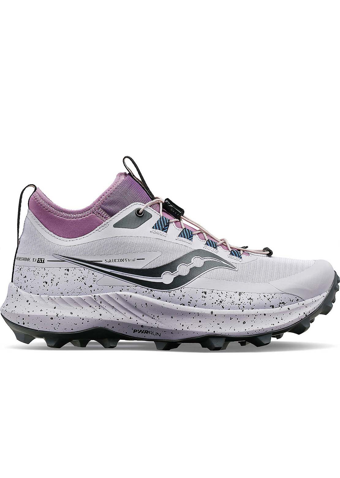 Saucony Women&#39;s Peregrine 13 ST Shoes Mauve/Shadow