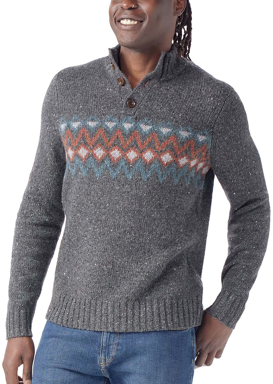 Smartwool Men s Heavy Henley Sweater PRFO Sports