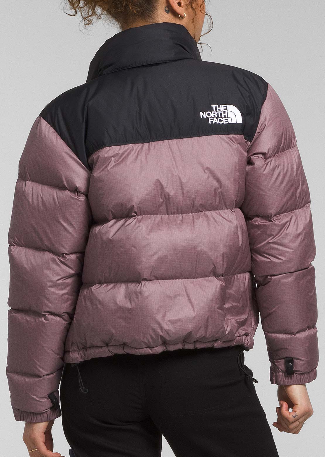 The North Face Women&#39;s 1996 Retro Nuptse Jacket Fawn Grey/TNF Black