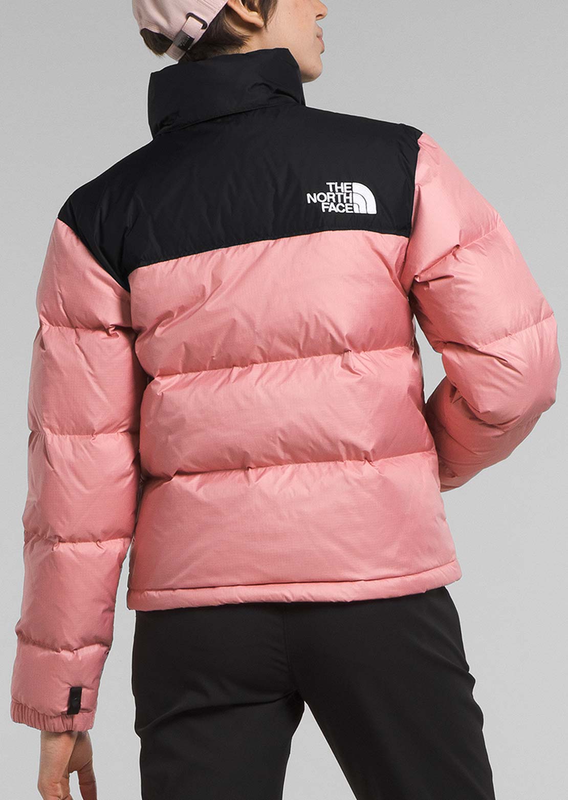 The North Face Women&#39;s 1996 Retro Nuptse Jacket Shady Rose/TNF Black