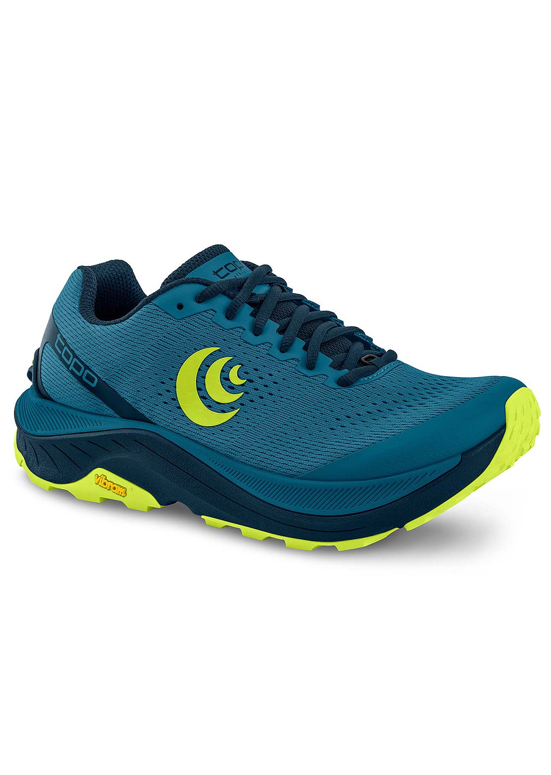 Topo Athletic Men&#39;s Ultraventure 3 Running Shoes Blue/Lime