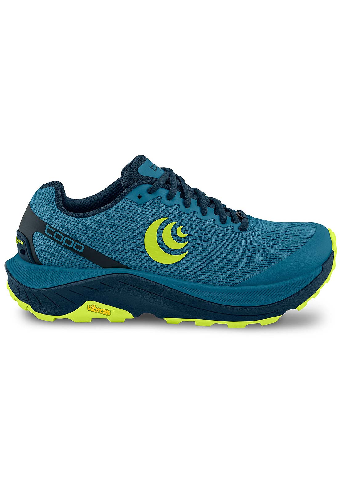 Topo Athletic Men&#39;s Ultraventure 3 Running Shoes Blue/Lime