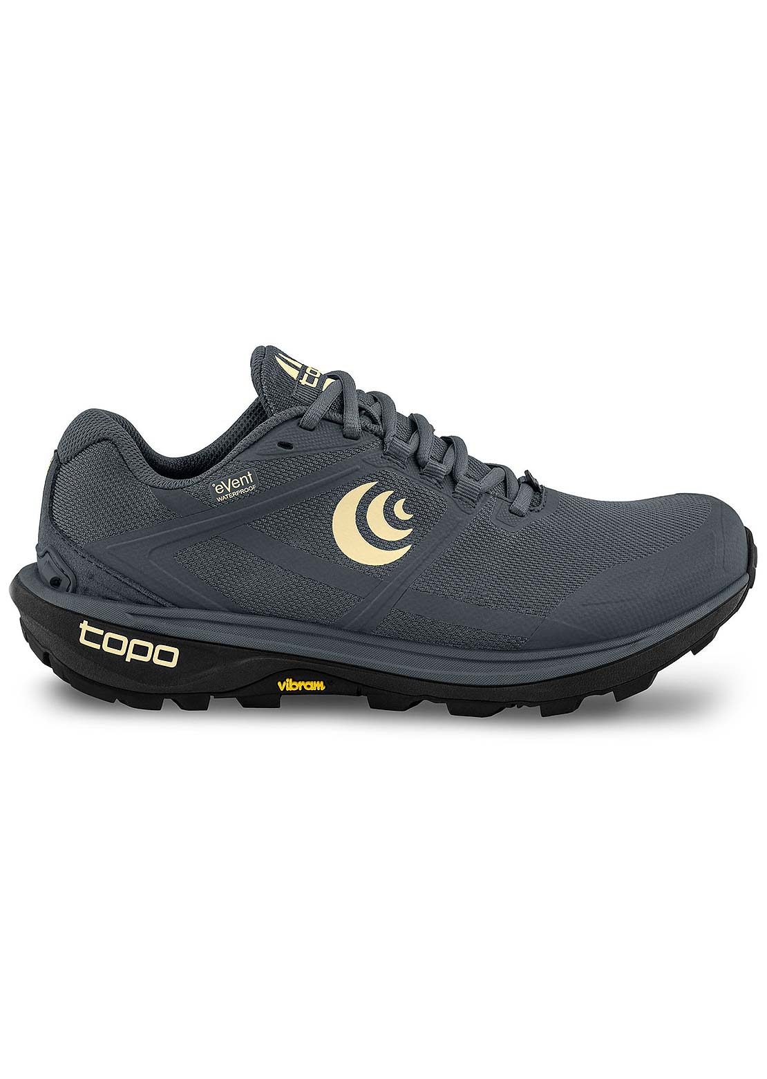 Topo Athletic Women&#39;s Terraventure 4 WP Shoes Grey/Butter