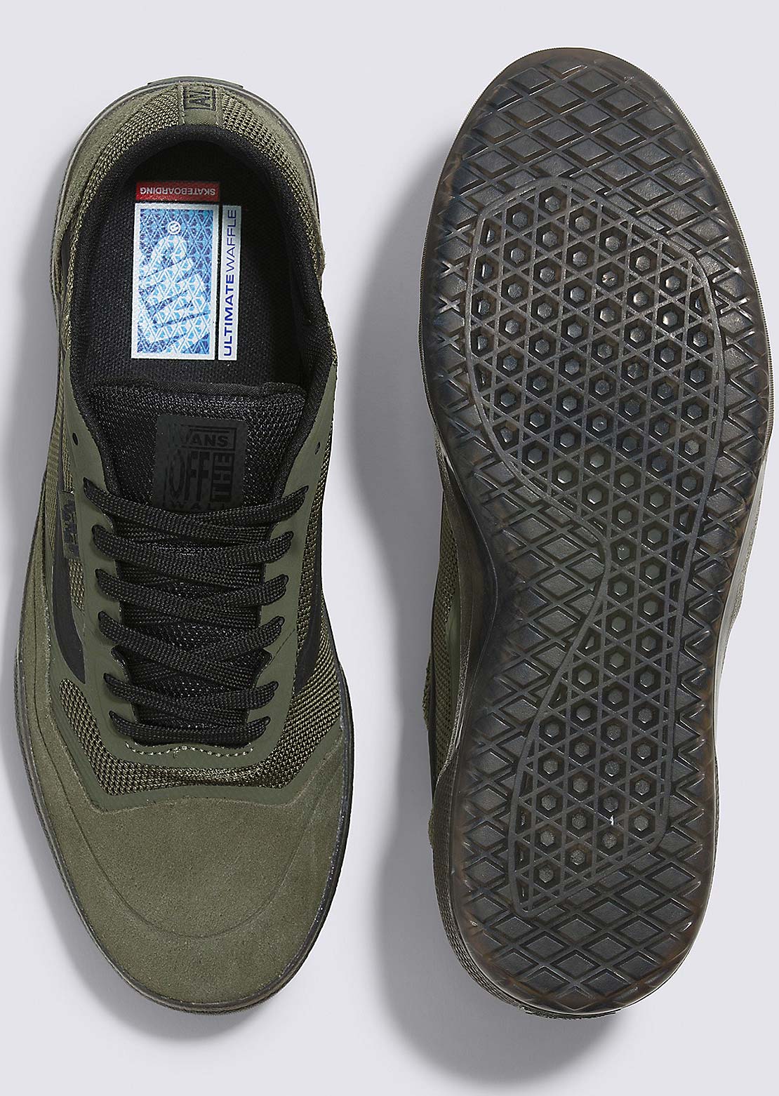 VANS Zahba - Fatigue/Black - Skate shoes