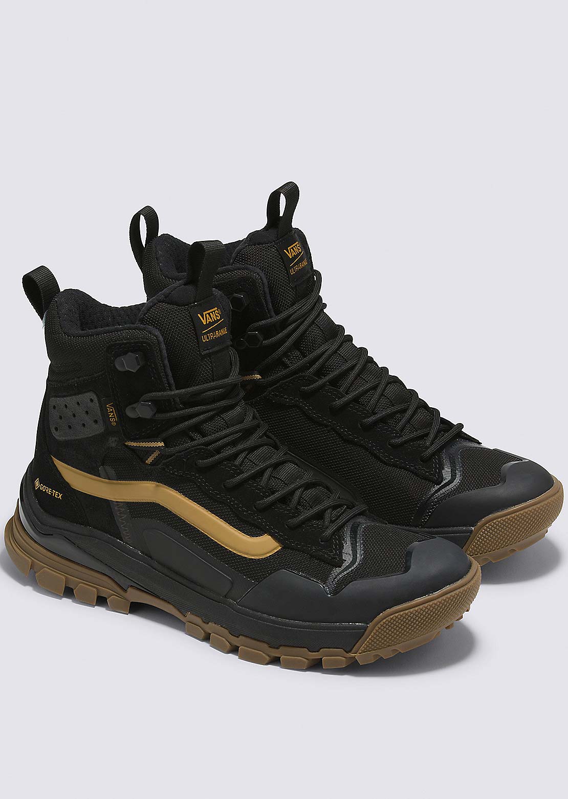 Vans Unisex Ultrarange EXO HI Gore-Tex MTE-3 Boots Black/Gold