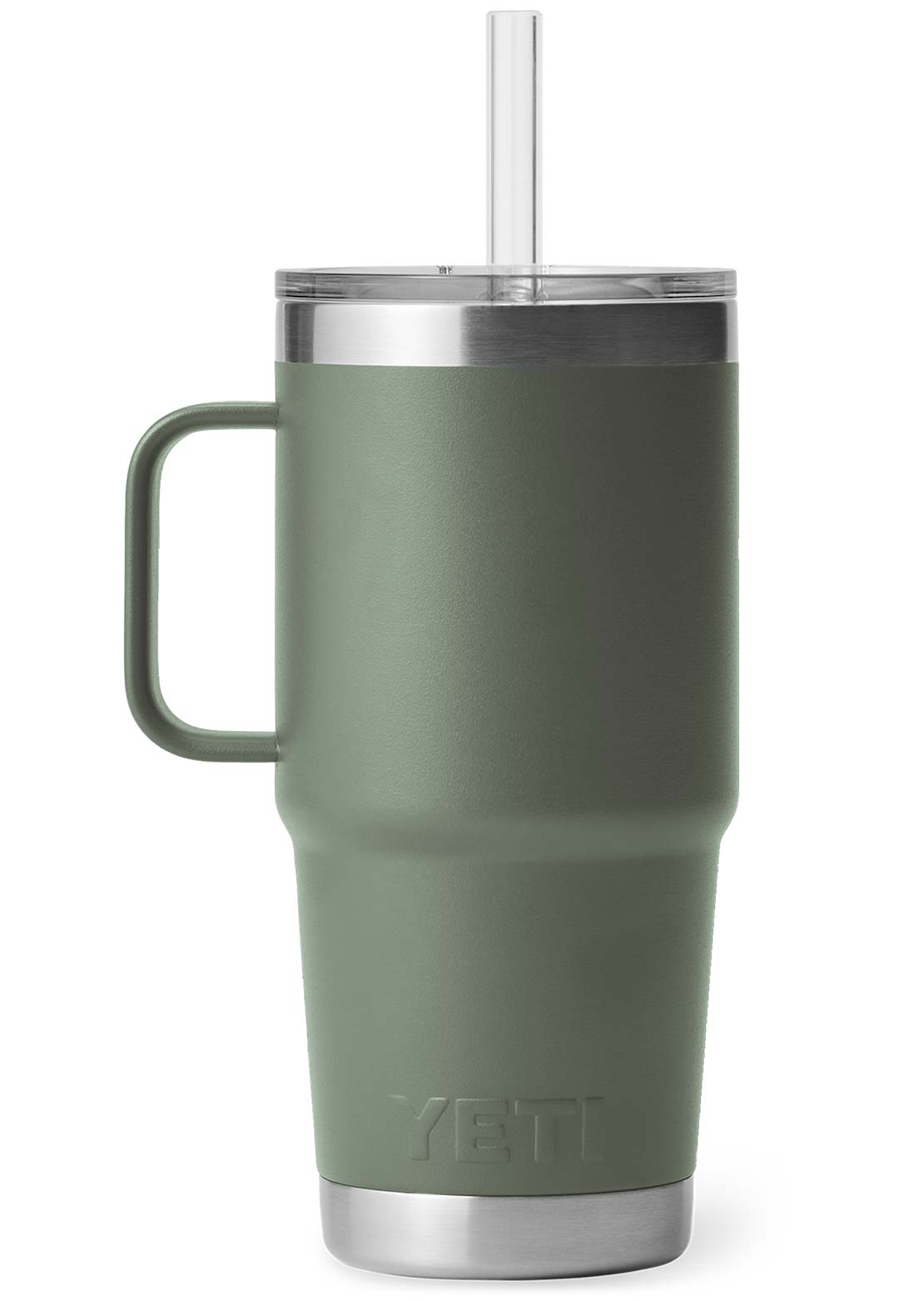 YETI Rambler 25 oz Straw Mug, Vacuum Insulated, Stainless Steel, Power Pink