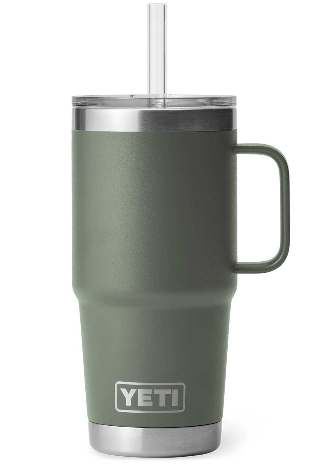 YETI Rambler 25 oz Straw Mug, Vacuum Insulated, Stainless Steel, Power Pink