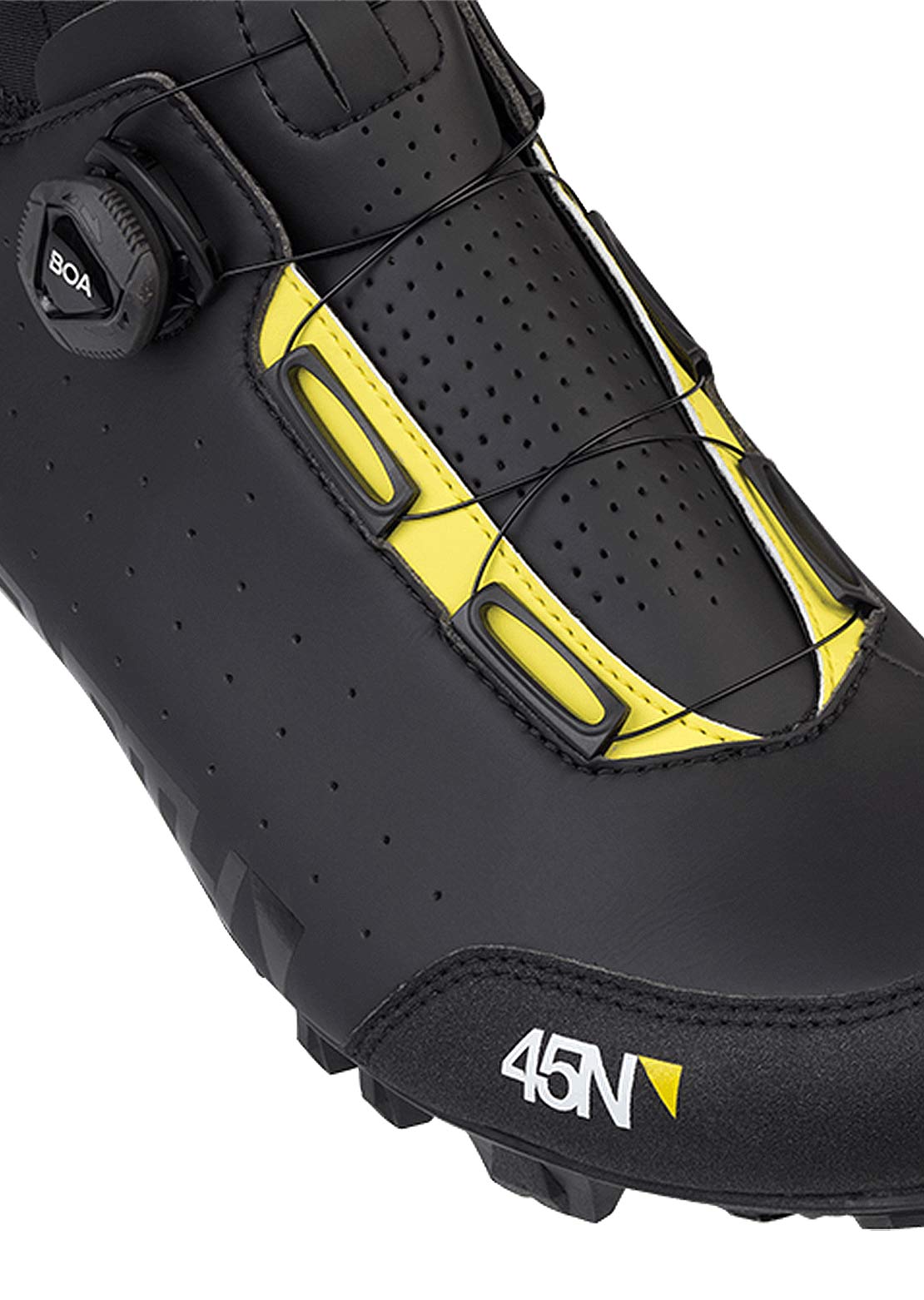 45NRTH Unisex Ragnarök BOA MTN 2-Bolt Clipless Winter Bike Boots Black