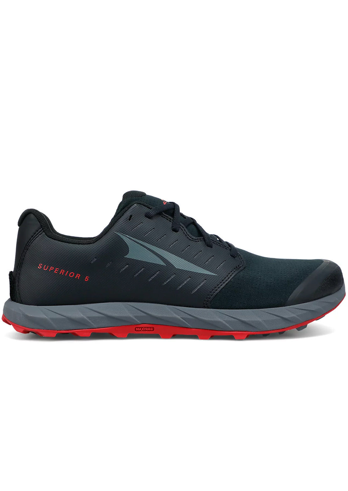 Altra Men&#39;s Superior 5 Trail Running Shoes Black/Red