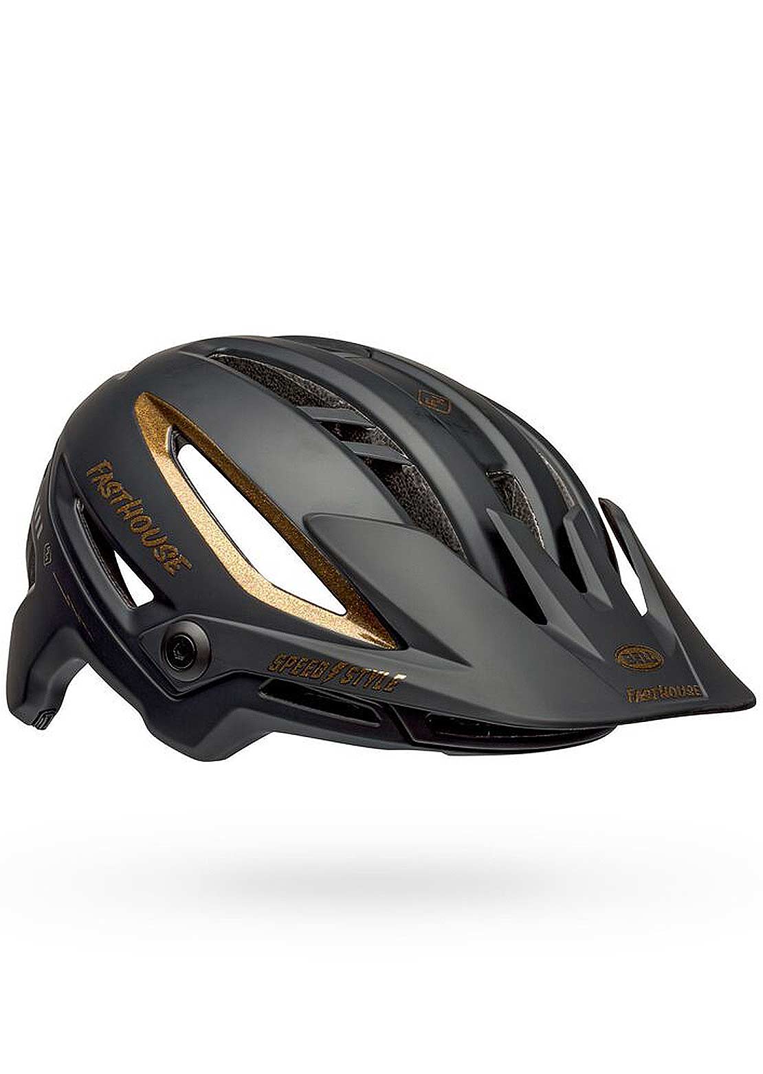 gold mtb helmet