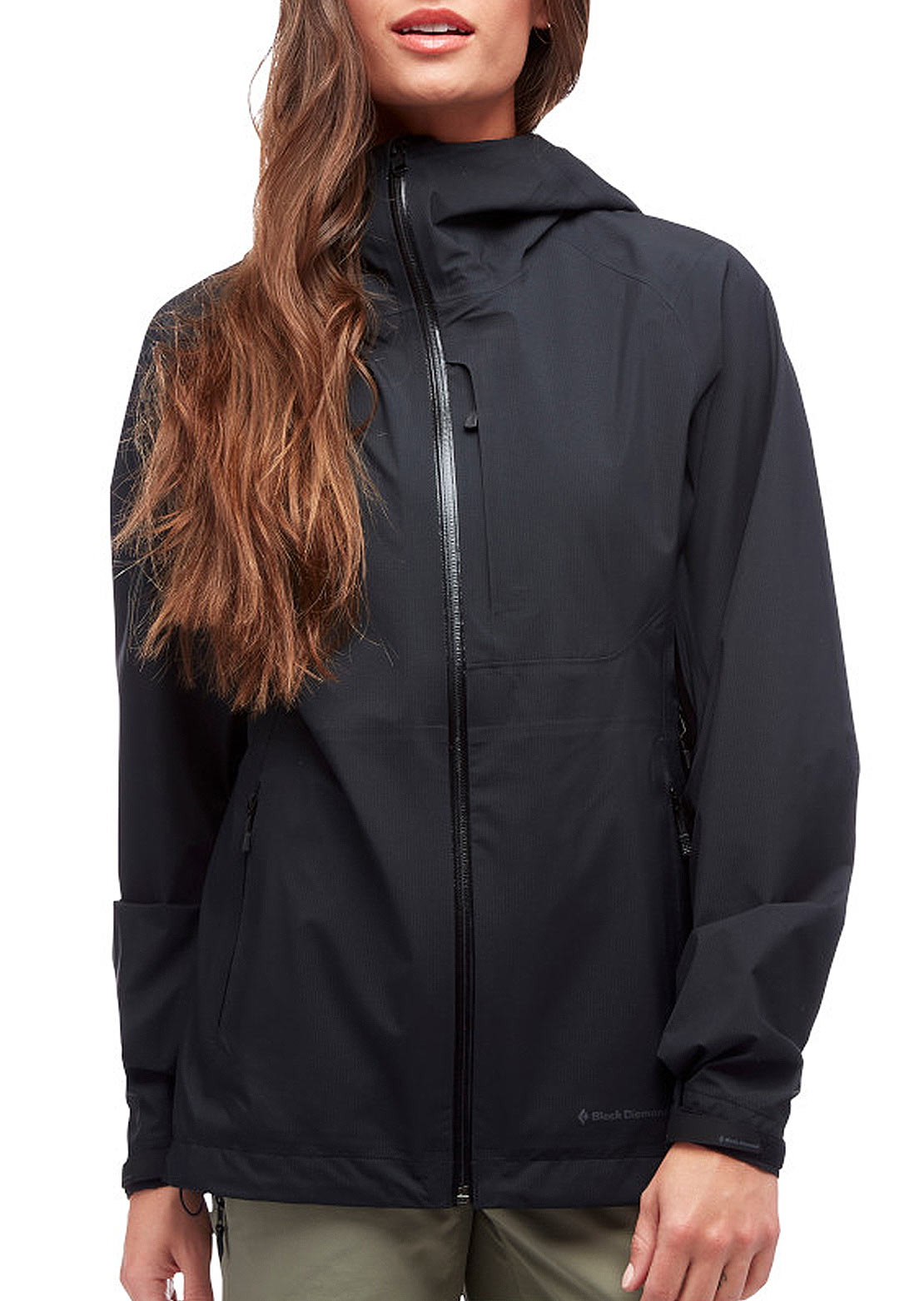 Black Diamond Women&#39;s Highline Stretch Shell Jacket Black