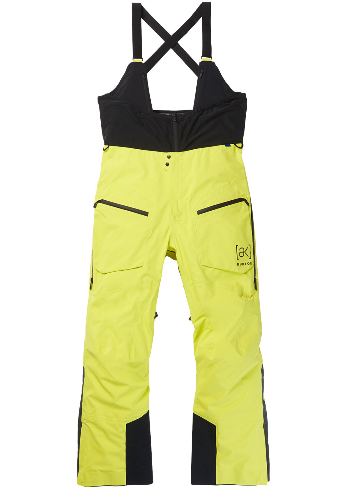 Burton Men&#39;s AK GORE-TEX Tusk Pro Hi-Top Bib Pants Limeade