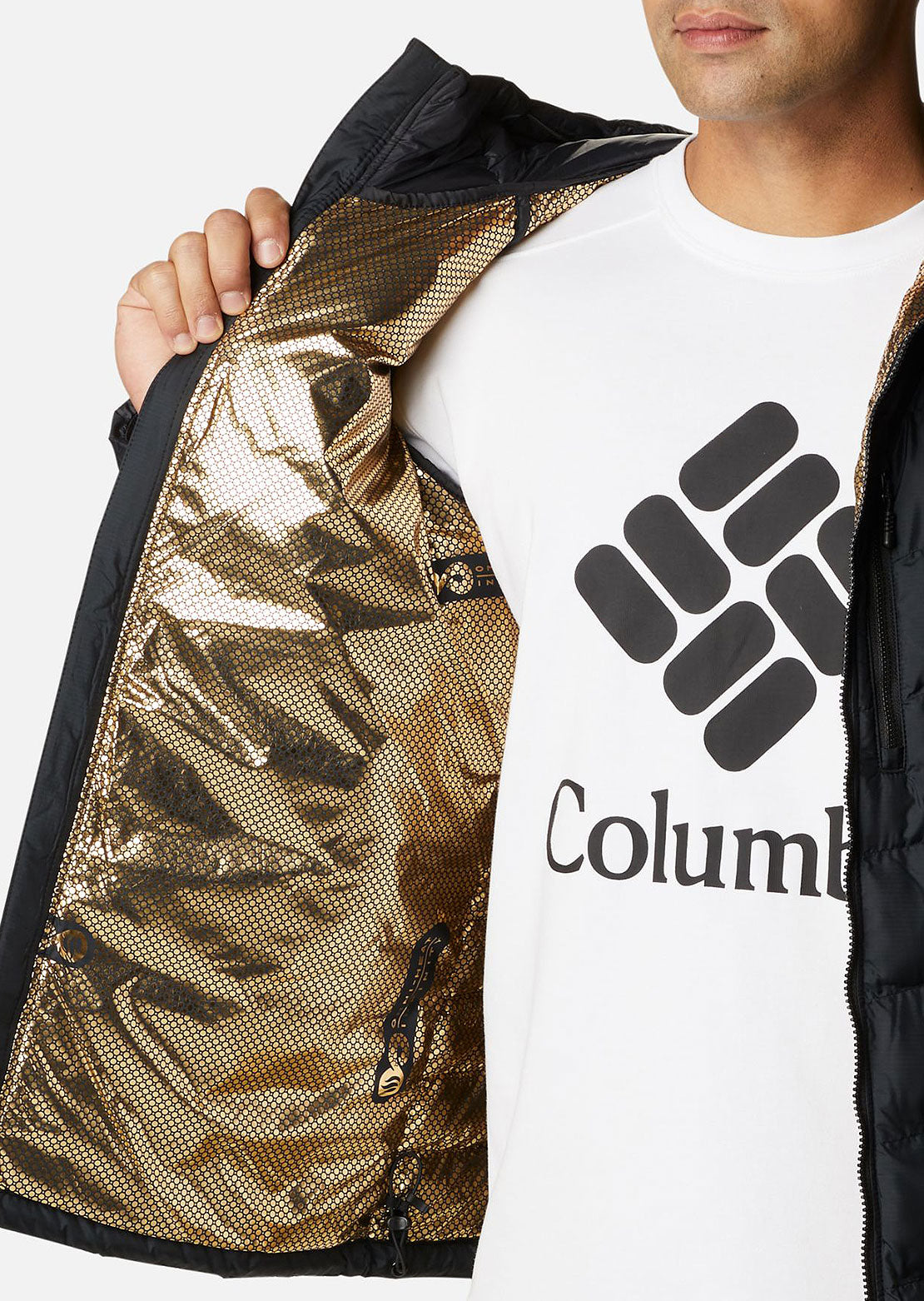 Buy Columbia Men Black Full Sleeve Labyrinth Loop Jacket online