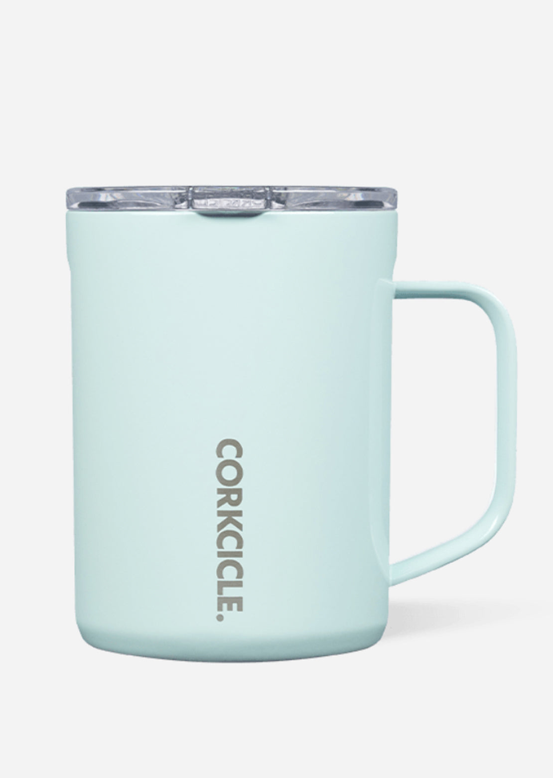 Corkcicle 16 OZ Classic Coffee Mug Gloss Powder Blue