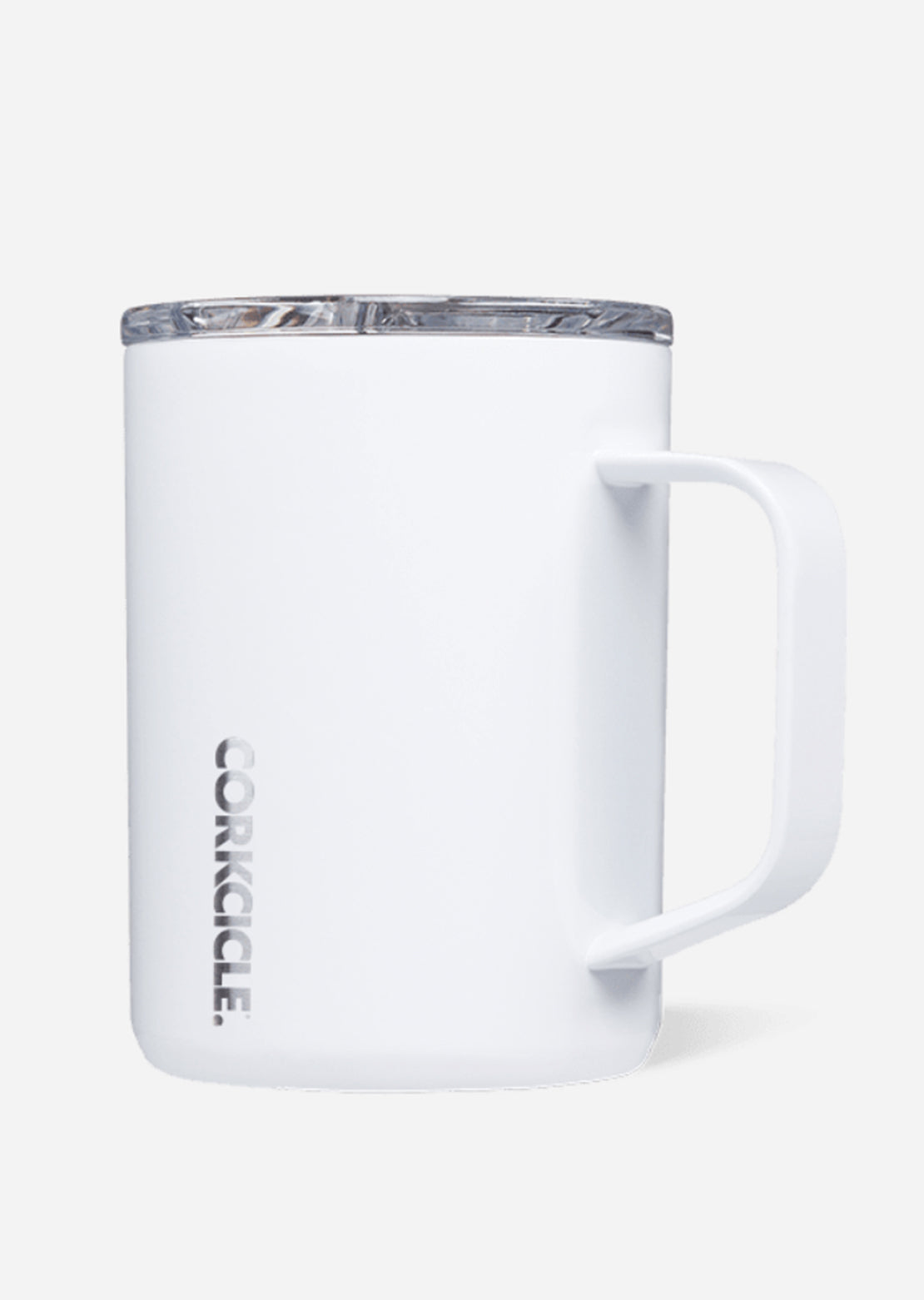 Corkcicle 16 OZ Classic Coffee Mug Gloss White