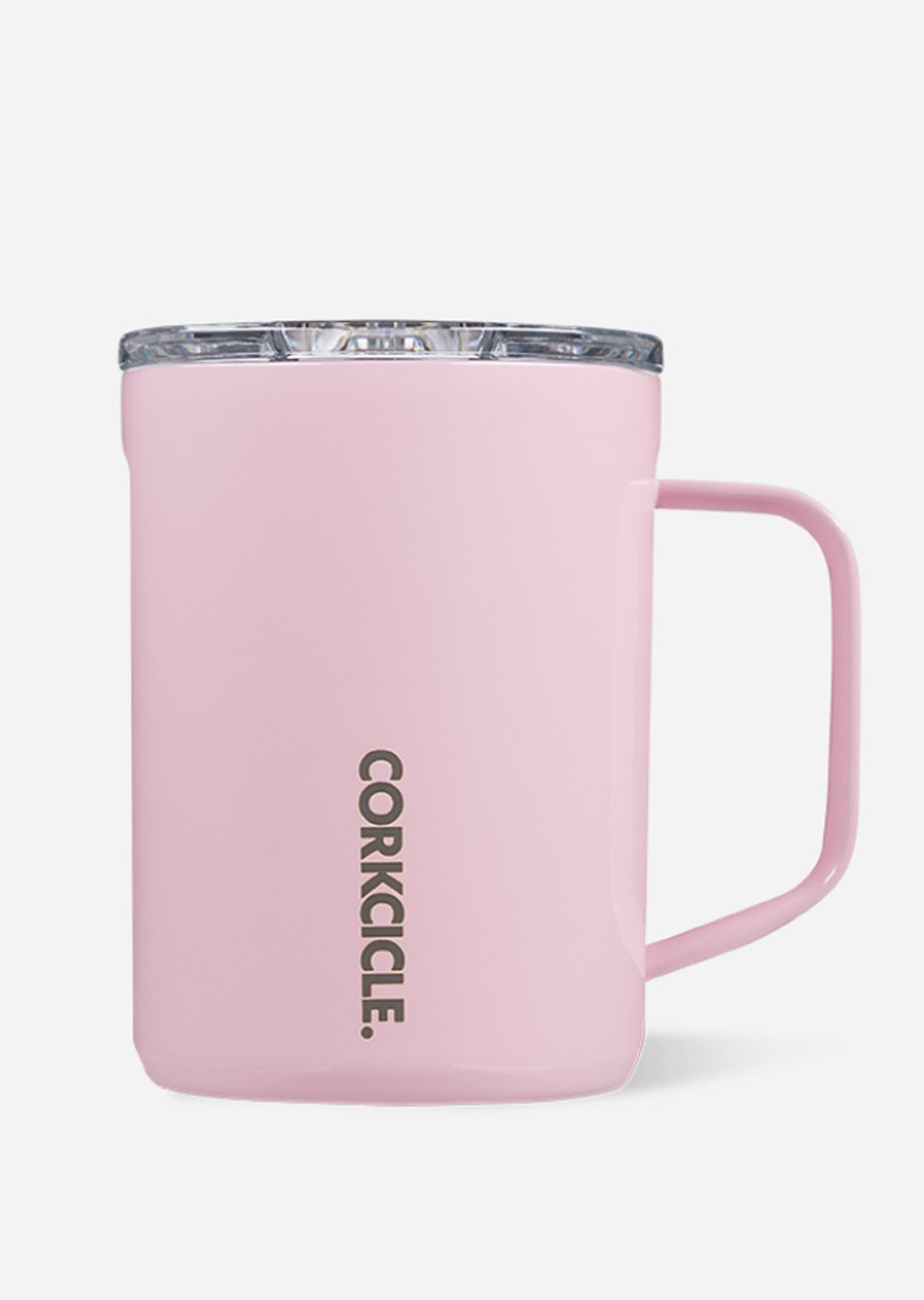 Corkcicle 16 OZ Classic Coffee Mug Gloss Rose Quartz