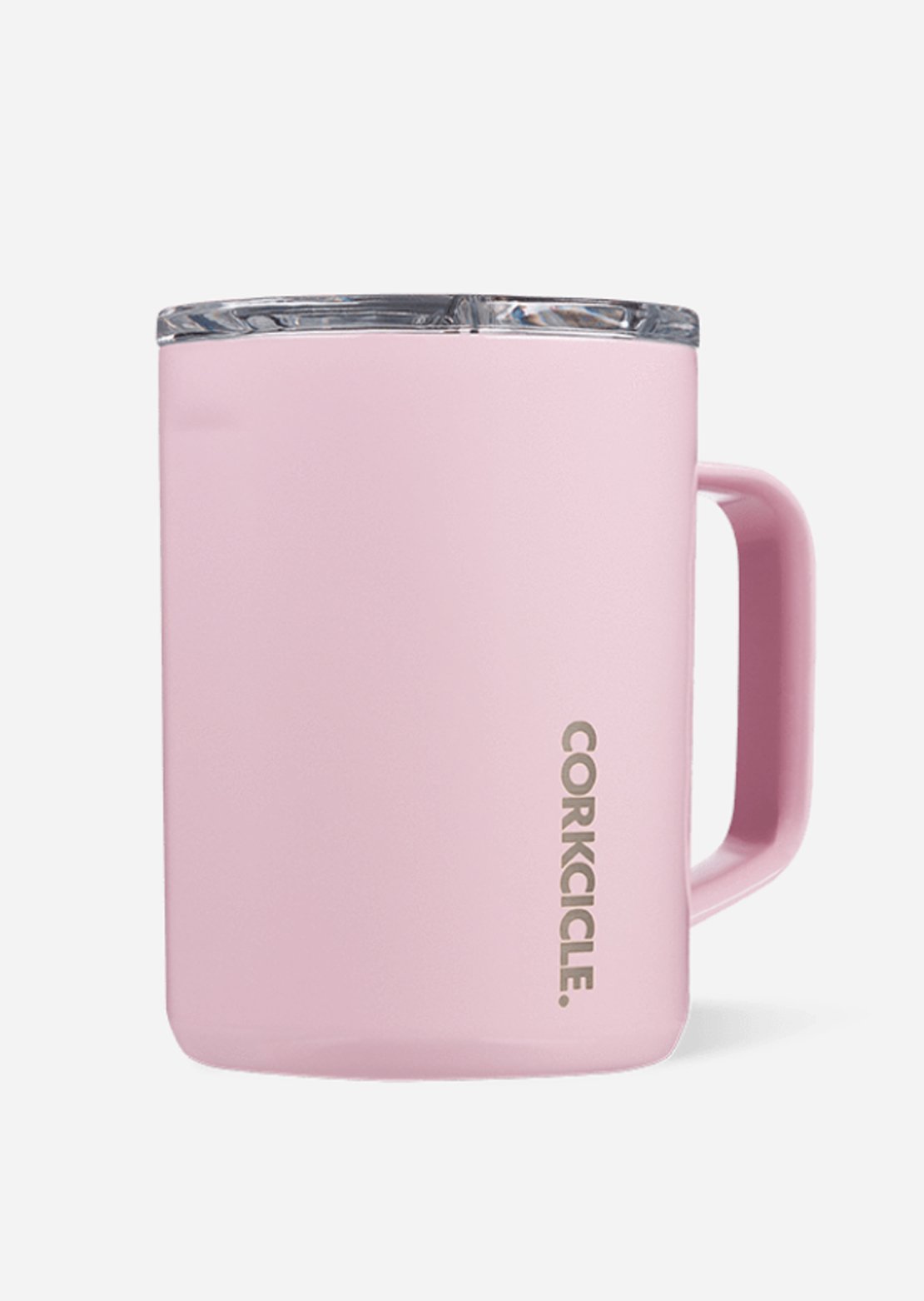 Corkcicle 16 OZ Classic Coffee Mug Gloss Rose Quartz