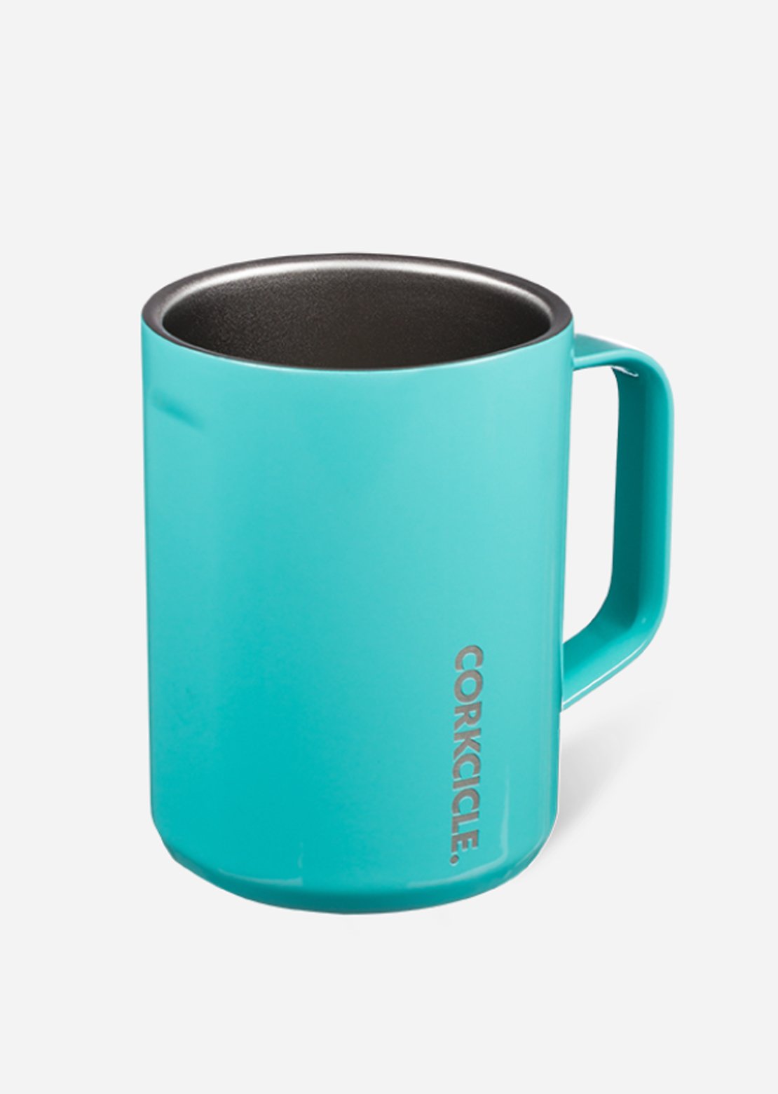 Corkcicle 16 OZ Classic Coffee Mug Gloss Turquoise