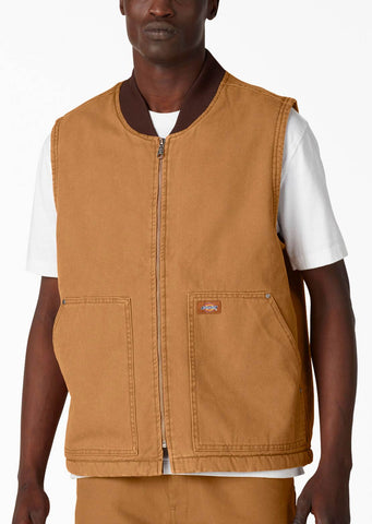 Dickies Men's Lined Duck Vest - PRFO Sports