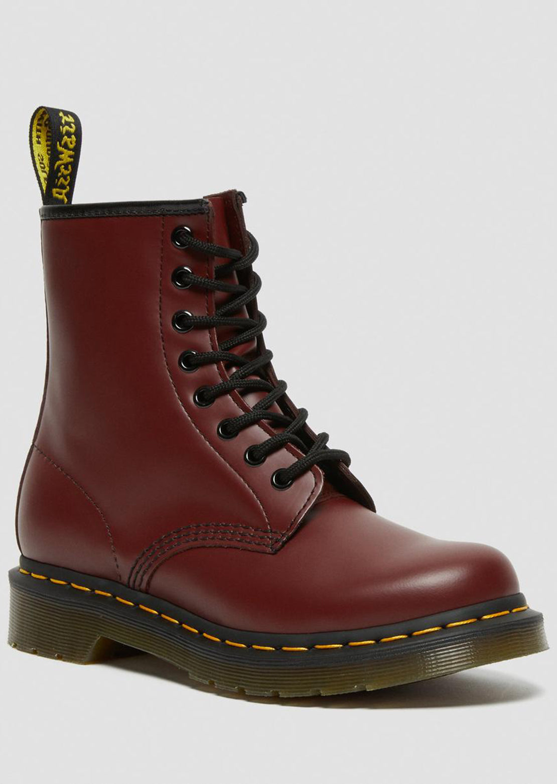 Dr.Martens Women&#39;s 1460 Boots Smooth Cherry Red