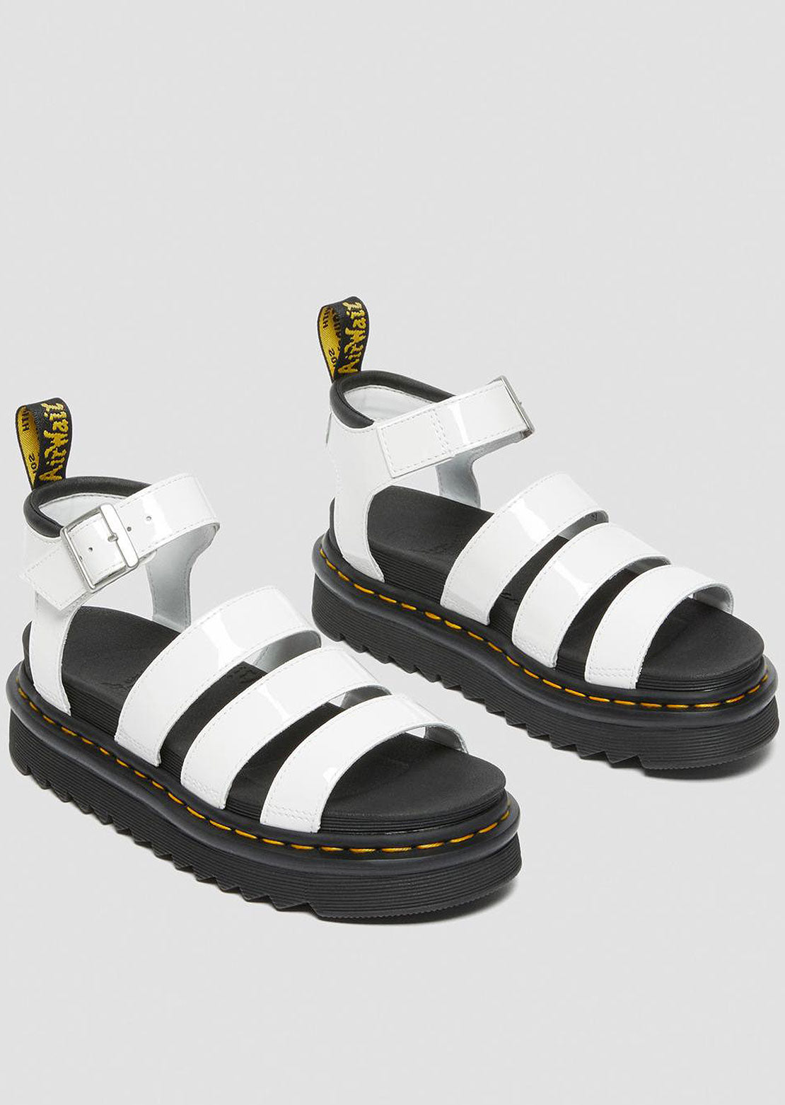 Dr martens clearance blaire sandals patent