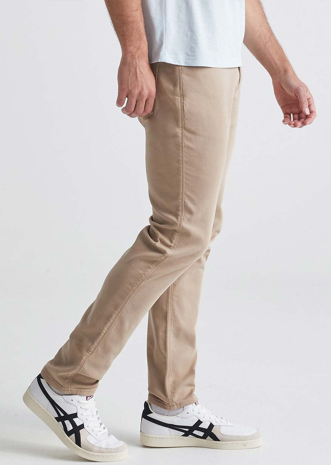 Duer Men&#39;s No Sweat Slim Pants Desert Khaki