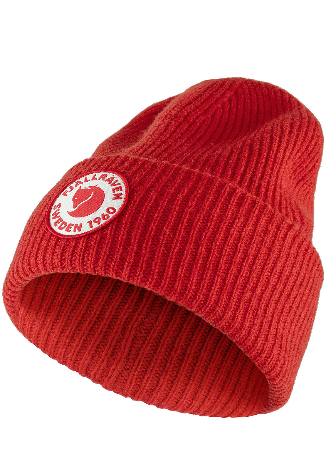 Fjallraven 1960 Logo Beanie True Red