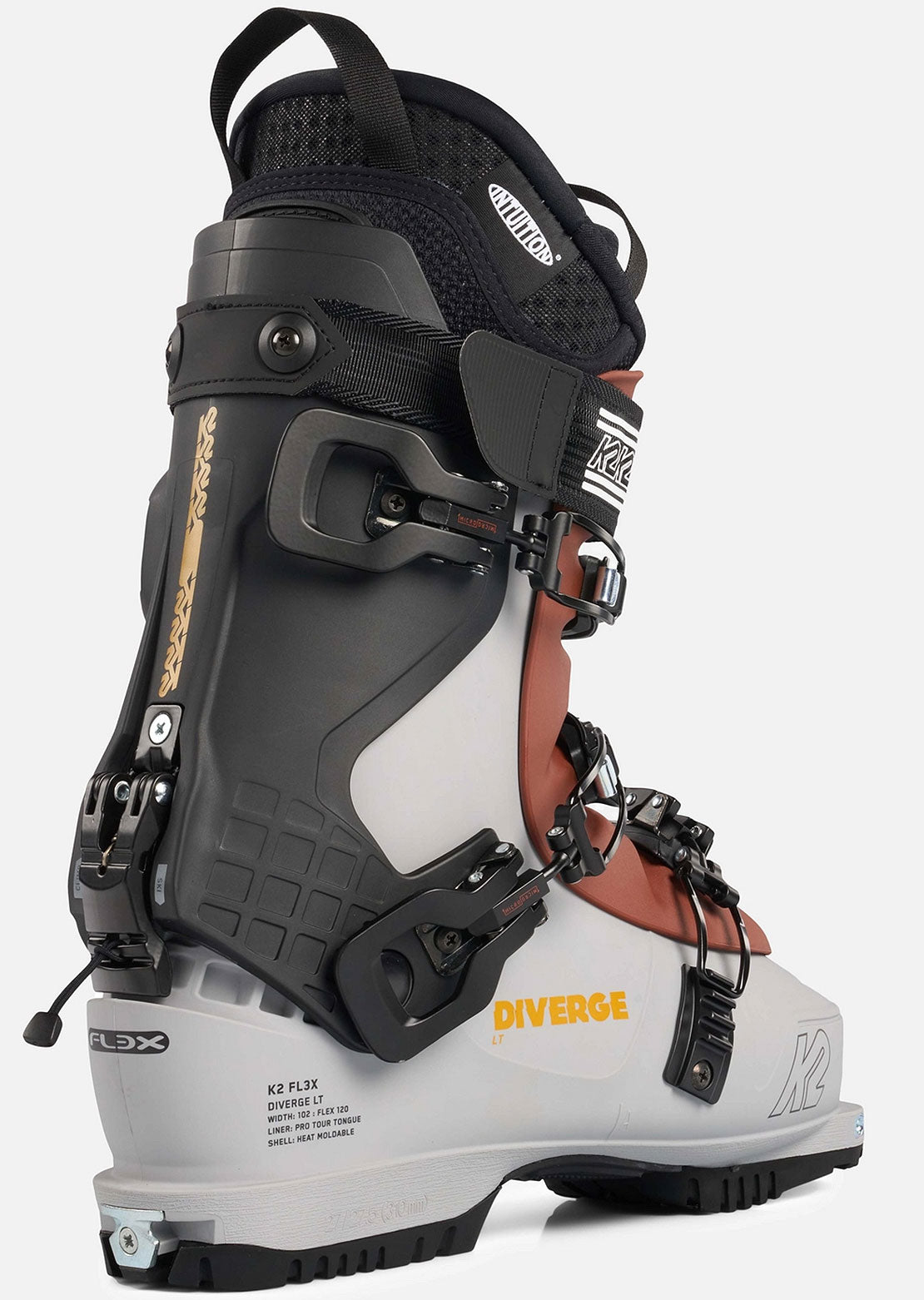  K2 Mindbender 120 LV Mens Ski Boots Blue/Brown 7.5 (25.5) :  Sports & Outdoors