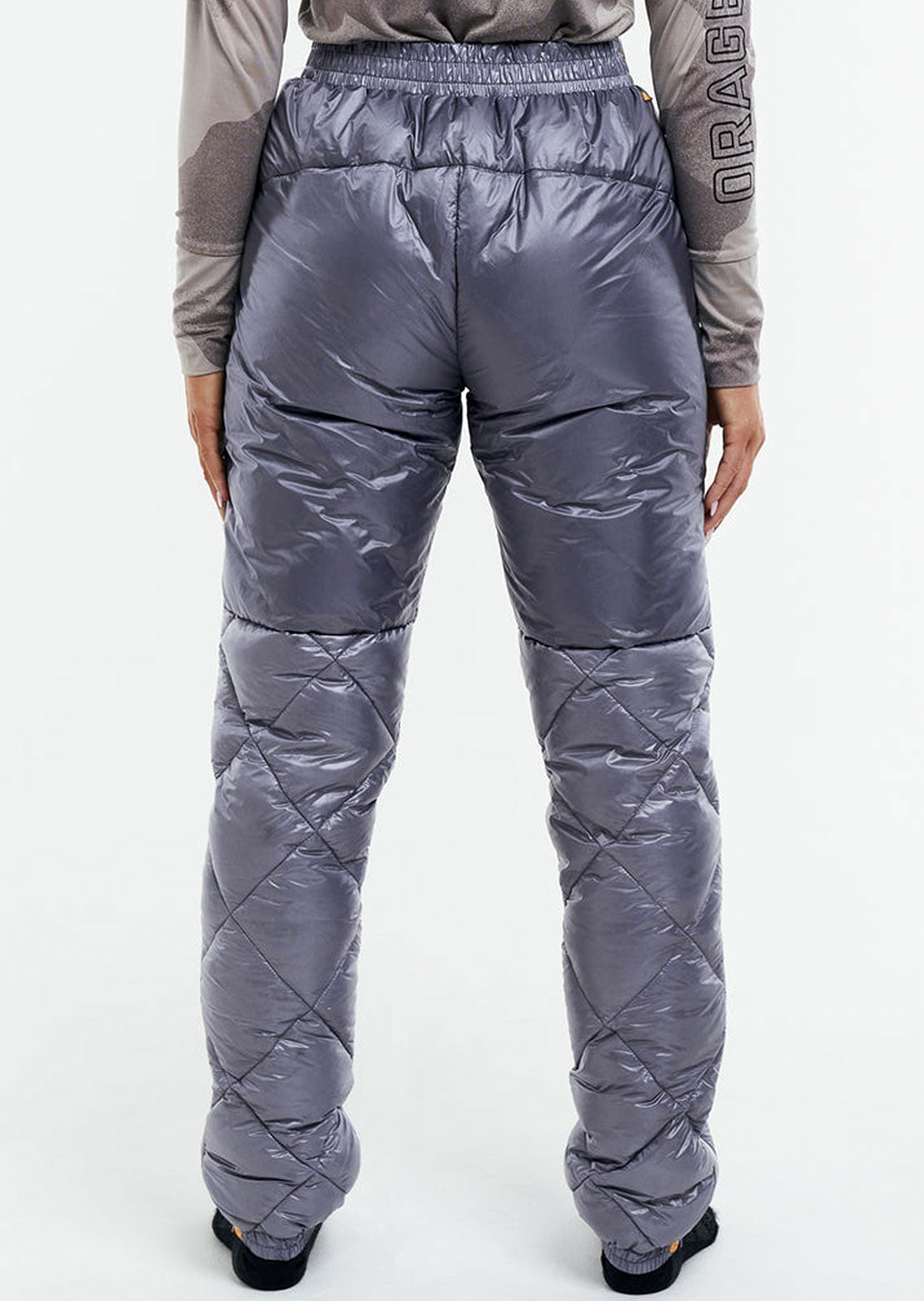 Womens Ultralight Puffer 85% Down Pants Winter Outdoor Down Trousers High  Waist | eBay
