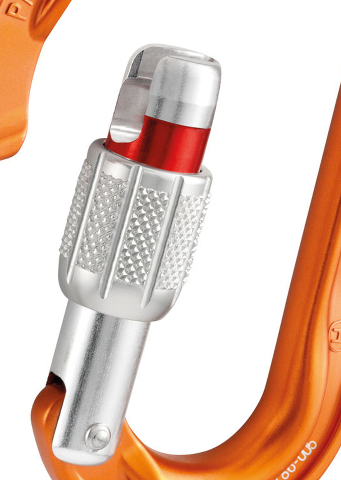 Petzl Attache Screw-Lock Carabiner Orange