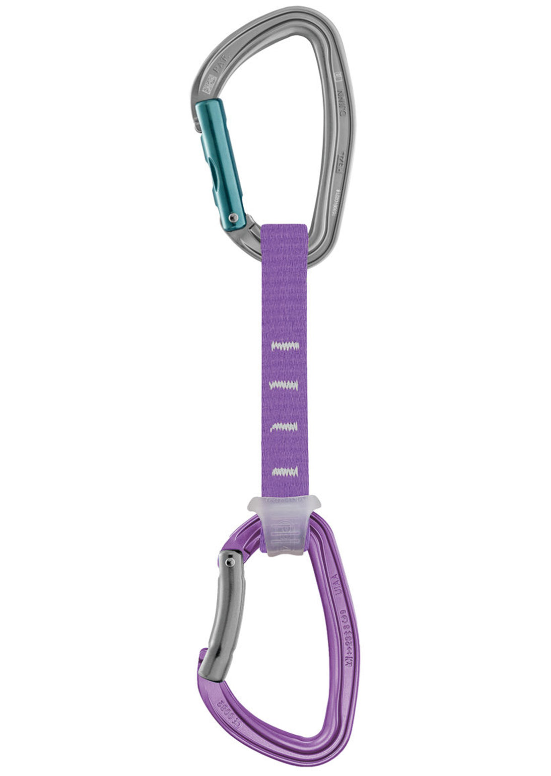 Petzl Djinn Axess Quickdraw - 12cm Violet