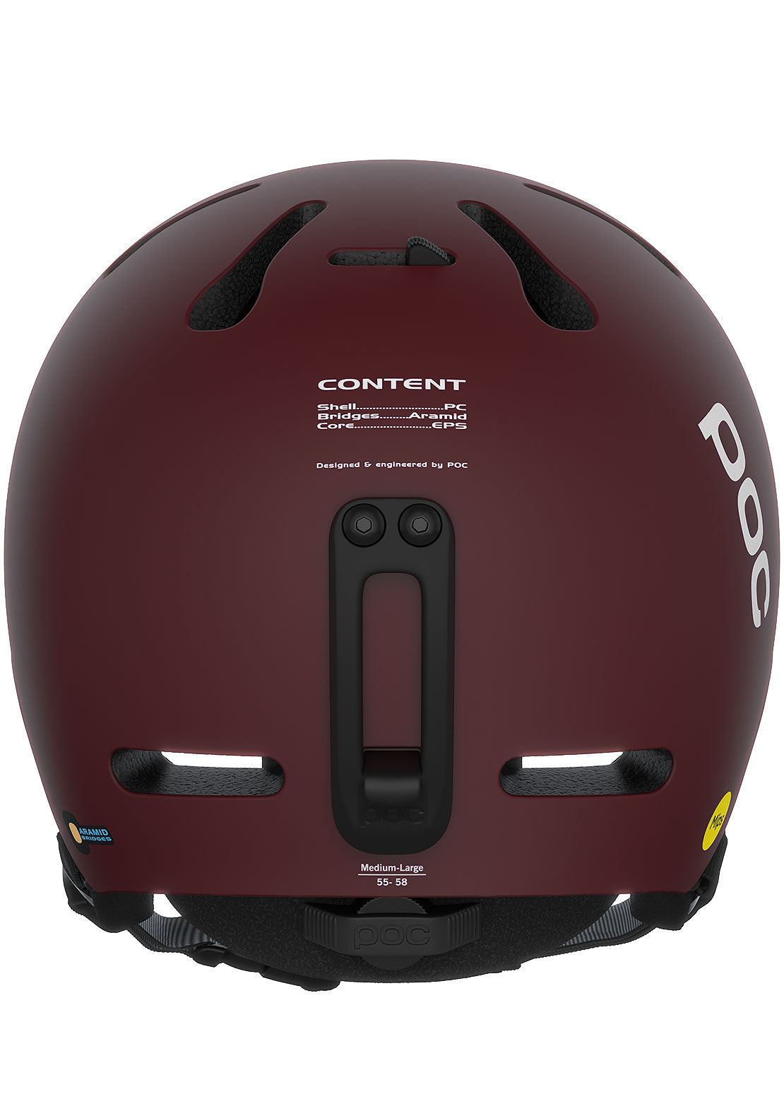 POC Fornix MIPS Helmet Garnet Red Matt