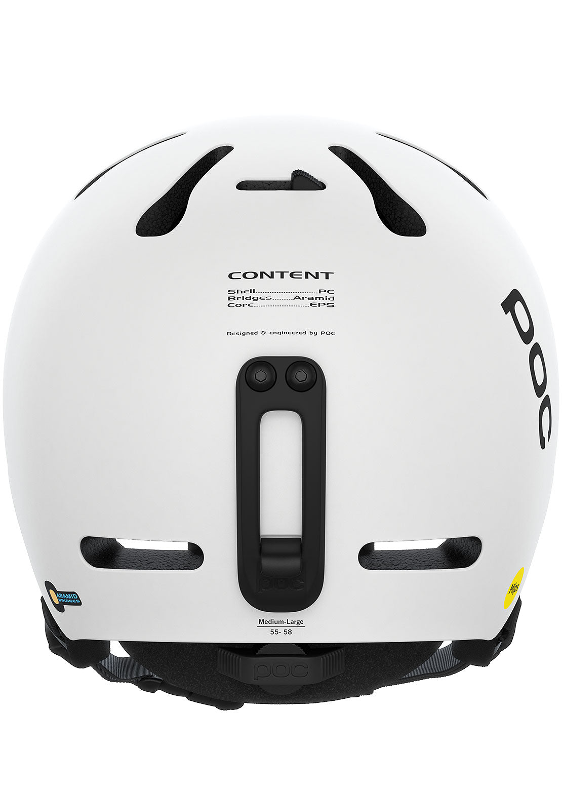 POC Fornix MIPS Helmet Hydrogen White Matt