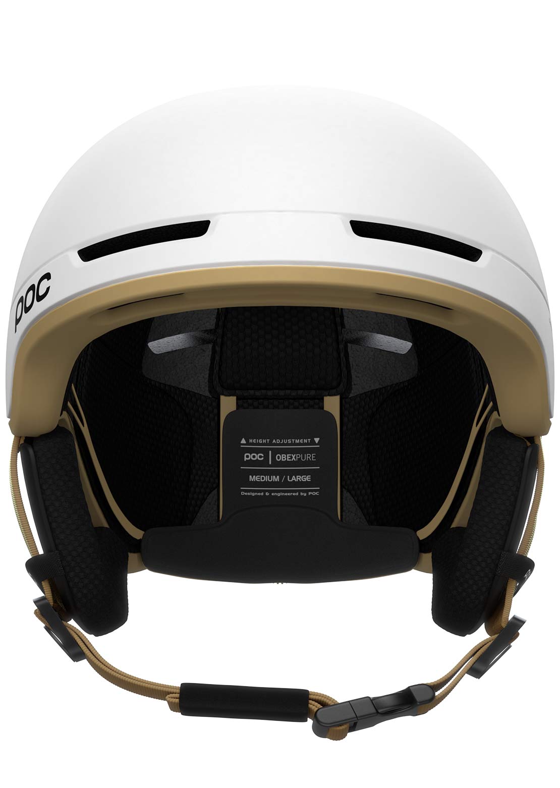 NEW! POC Obex Pure Helmet Hydrogen White Aragonite Brown Size 55-58 purchases M/L