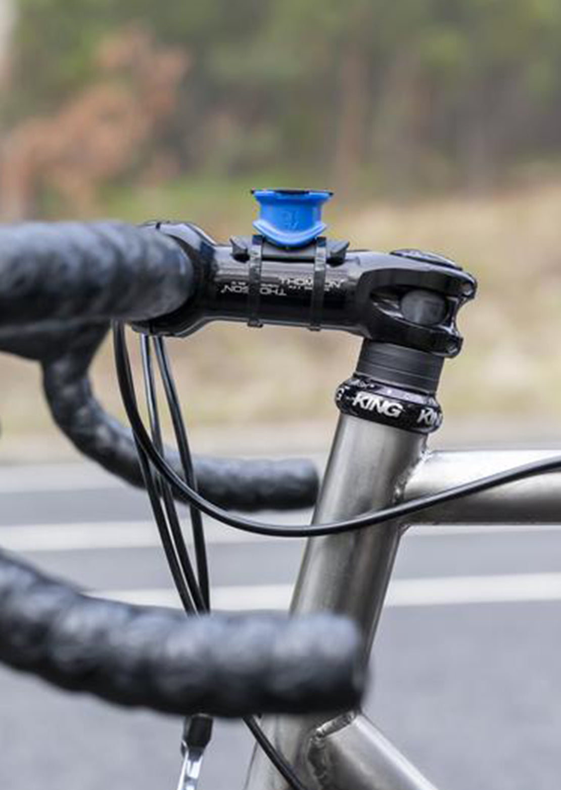 Quad Lock support pour smartphone sur potence vélo